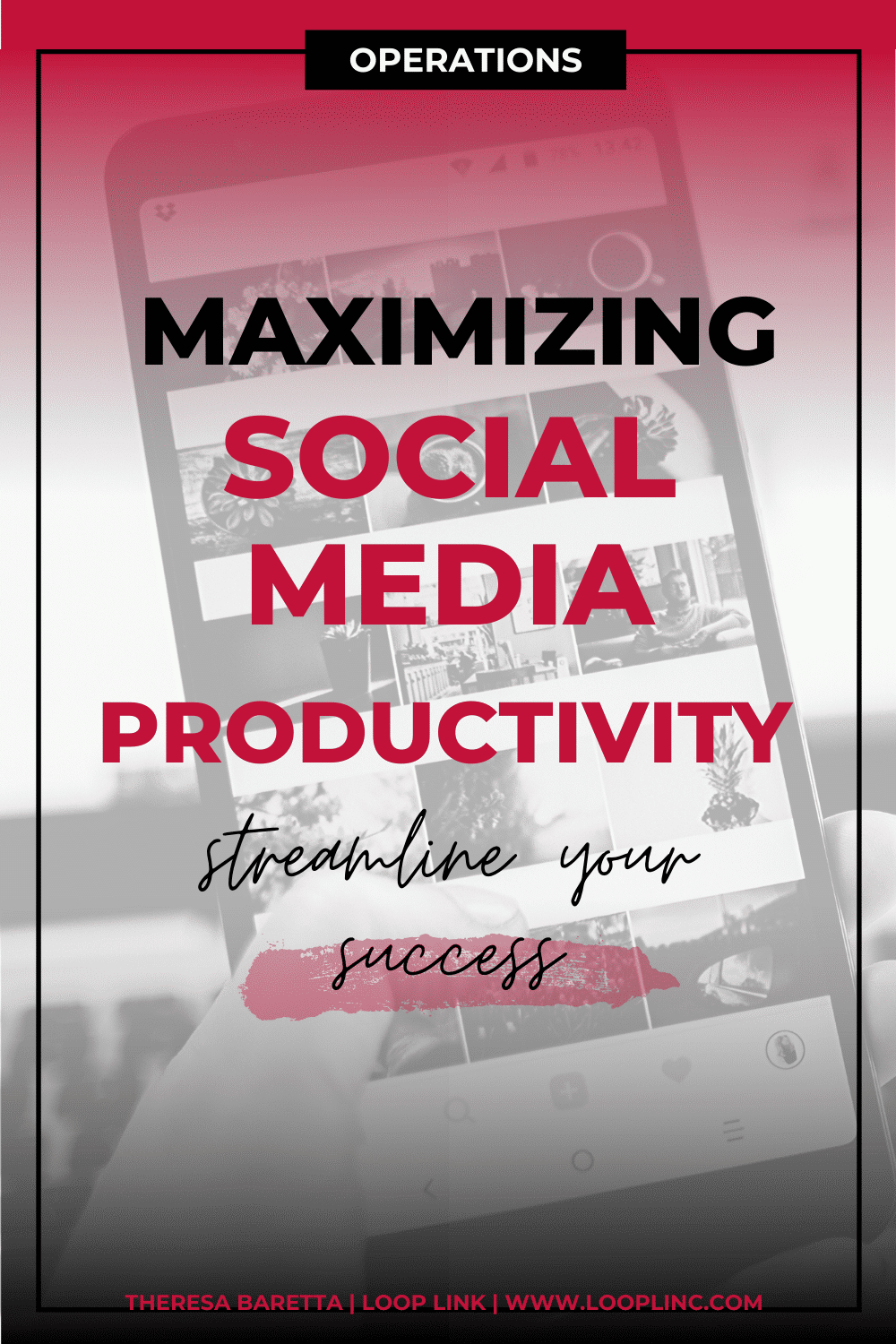 Maximizing Social Media Productivity