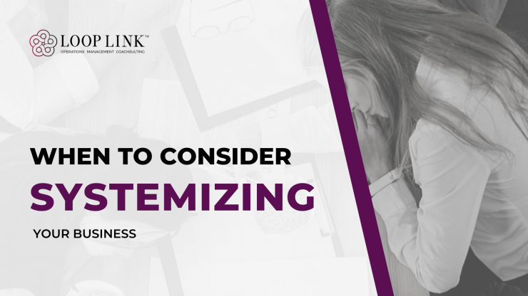 When to Consider Systemizing Your Business